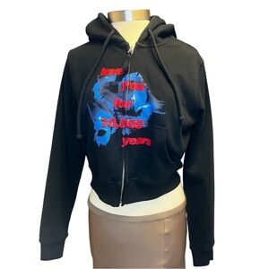 Heaven By Marc Jacobs x Wong Kar-Wai Limited Edition Cropped Hoodie, MSRP $225